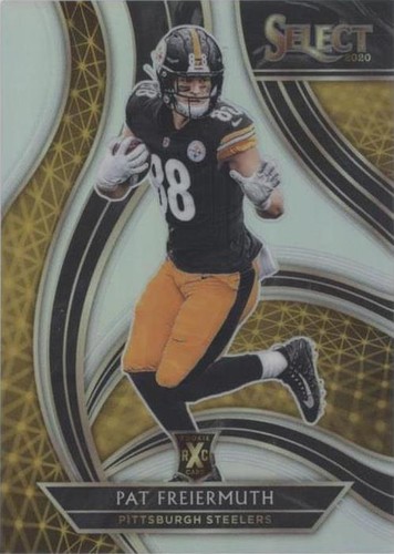 2024 Panini Select #186 Pat Freiermuth Red & Blue Prizm Shock | eBay