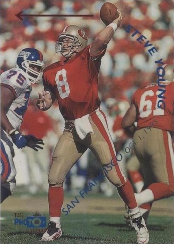 1996 Topps Stadium Club Steve Young #PG13