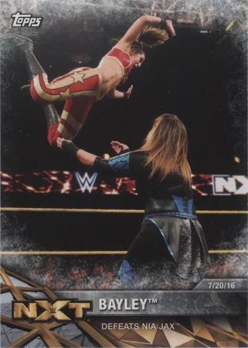 2017 Topps WWE Women's Division - Bayley #NXT-18