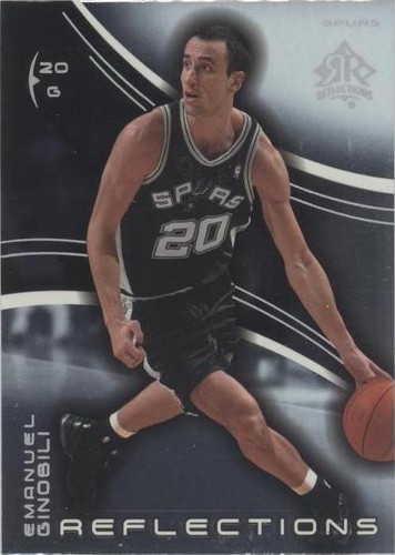 2003-04 Upper Deck Triple Dimensions - Manu Ginobili #77