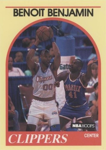 1989-90 NBA Hoops Superstars - Benoit Benjamin #43