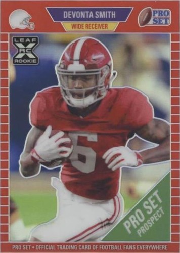 2021 Leaf Pro Set Metal DeVonta Smith #22