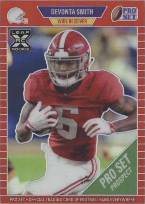 2021 Leaf Pro Set Metal DeVonta Smith #22