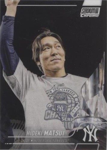 2022 Topps Stadium Club Chrome - Hideki Matsui #214