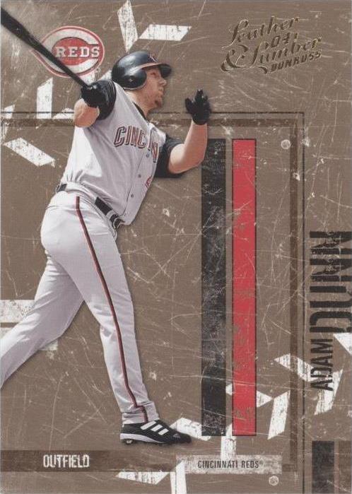2004 Donruss 皮革和木材 - Adam Dunn #39