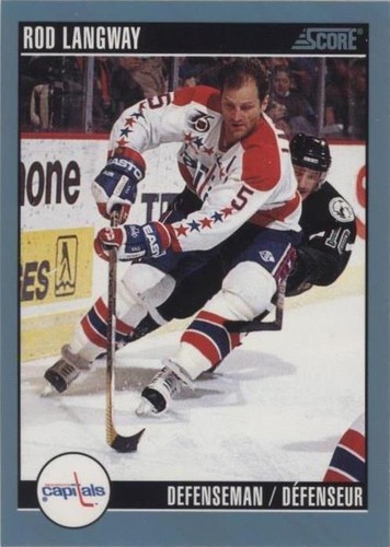1992-93 Score Canadian - Rod Langway #143