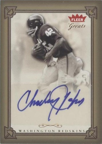 2004 Fleer Greats Charley Taylor #GBA-CT