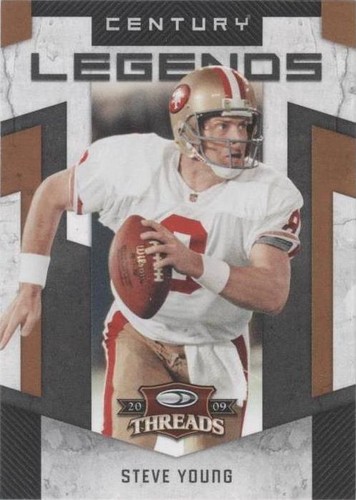 2009 Donruss Threads Steve Young #13