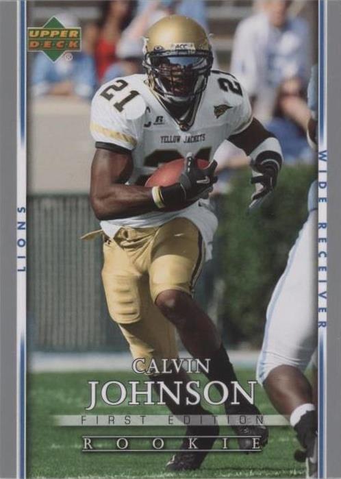 2007 Upper Deck First Edition Calvin Johnson #103