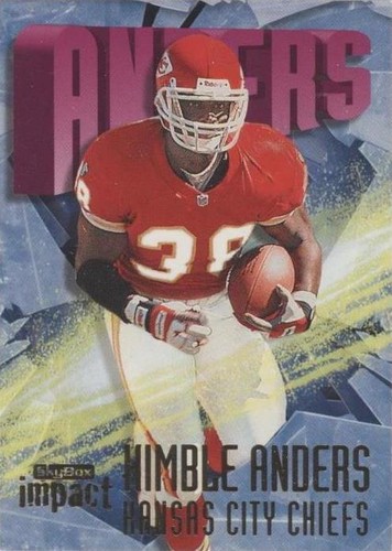 1997 Skybox Impact Kimble Anders #176