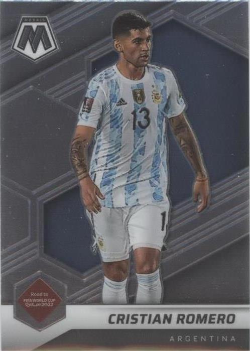 2021-22 Panini Mosaic FIFA Road to World Cup Cristian Romero #13