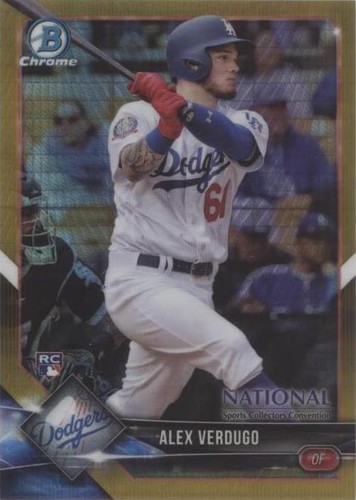 2018 Bowman Chrome National Convention - Alex Verdugo #BNR-AV