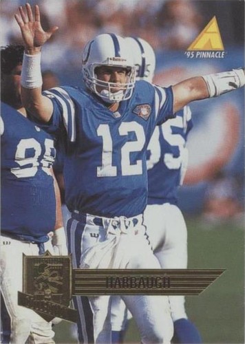 1995 Pinnacle Club Collection Jim Harbaugh #102