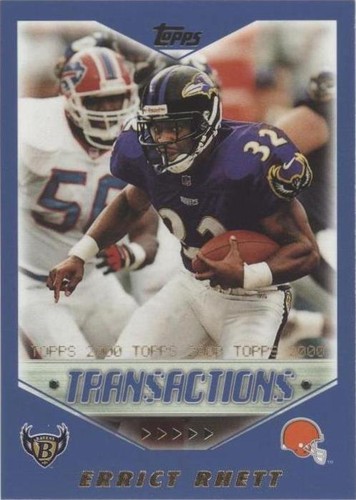 2000 Topps Errict Rhett #180