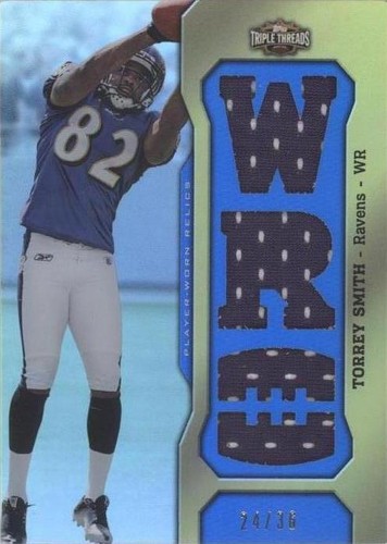 2011 Topps Triple Threads Torrey Smith #TTR-60