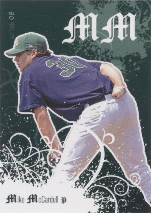 2008 Just Minors Justifiable - Michael Mccardell #JF-31