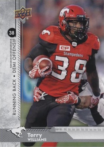 2018 Upper Deck CFL Terry Williams #83