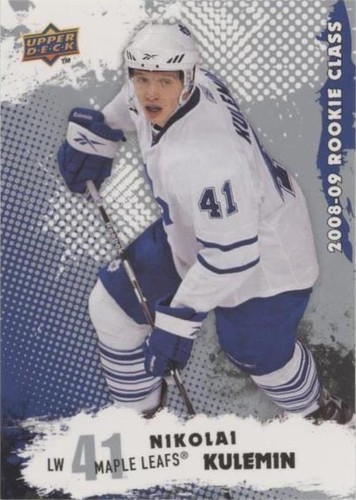 2008-09 Upper Deck Rookie Class - Nikolai Kulemin #43