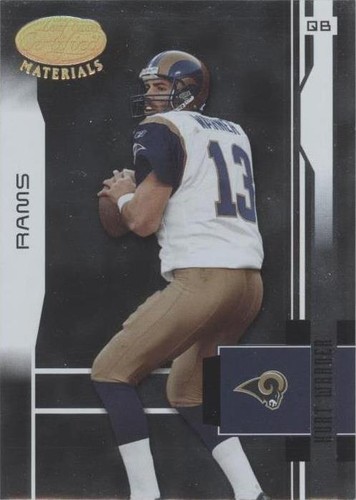 2003 Leaf Certified Materials Kurt Warner #118
