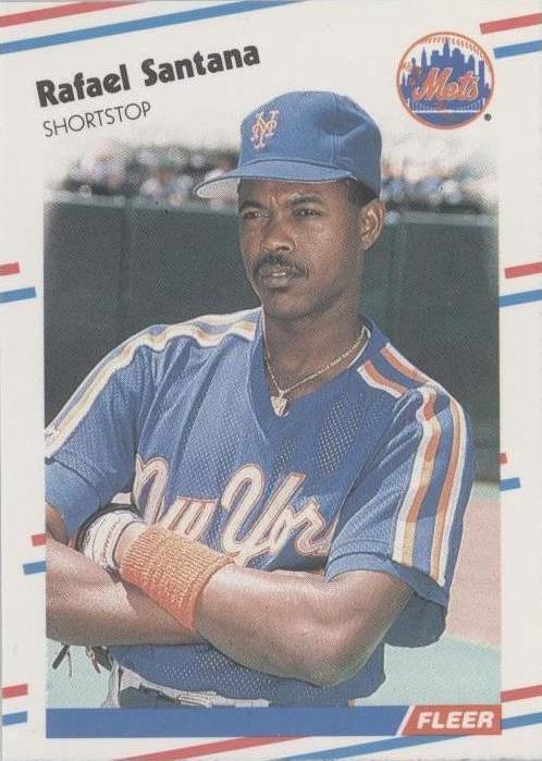 1988 Fleer - Rafael Santana #149