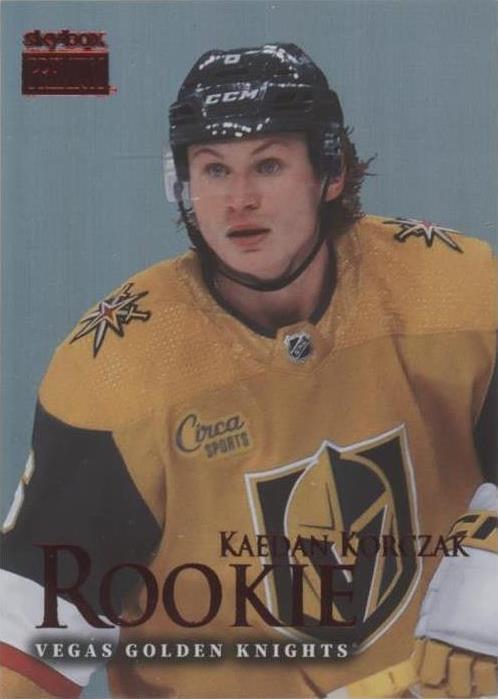 2022-23 Skybox Metal Universe - Kaedan Korczak #SR-43