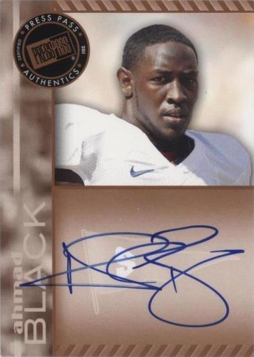 2011 Press Pass Ahmad Black #PPS-AB2