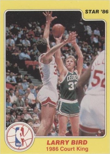 1986 Star Court Kings - Larry Bird #4