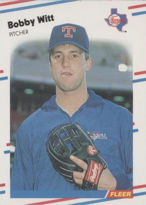 Fleer 1988 - Bobby Witt #483