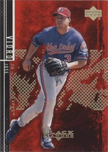 2000 Upper Deck Black Diamond Rookie Edition - Jose Vidro #64