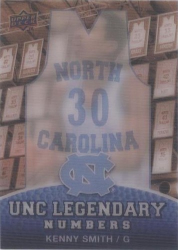 2010-11 UD North Carolina Basketball - Kenny Smith #LN-12