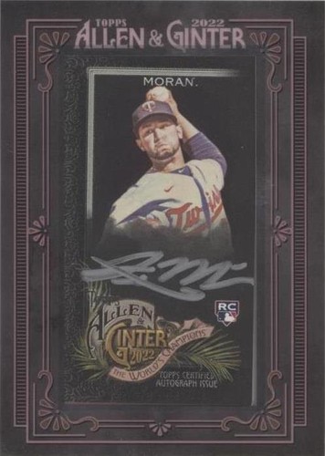 2022 Topps Allen & Ginter X - Jovani Moran #MA-JMO