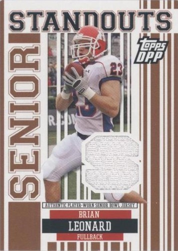 2007 Topps Draft Picks and Prospects (DPP) Brian Leonard #SS-BL