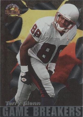 1996 Score Board Autographed Collection Terry Glenn #GB25