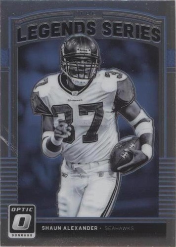 2018 Donruss Optic Shaun Alexander #LS-SA
