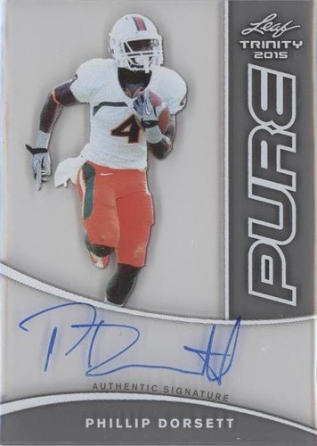 2015 Leaf Trinity Phillip Dorsett #PA-PD1