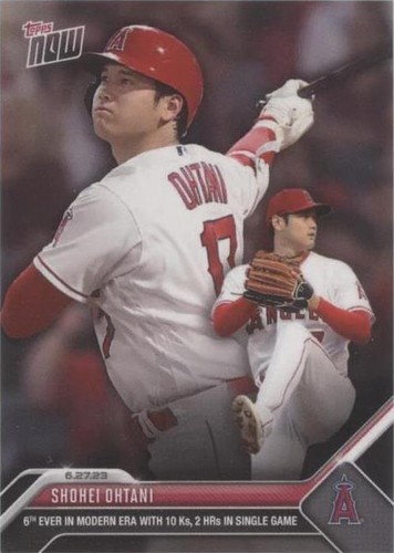 シングルカード Topps 2023 NOW  SHOHEI OHTANI  #511 Amazon.com: 2023 Topps Now SHOHEI OHTANI Two-Way Superstar