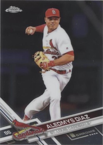 2017 Topps Chrome - Aledmys Diaz #88