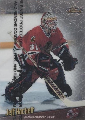 1998-99 Topps Finest - Jeff Hackett #86