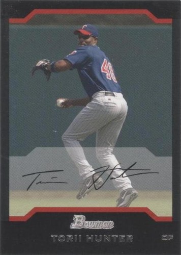 2004 Bowman - Torii Hunter #87