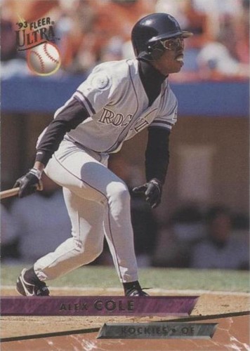 1993 Fleer Ultra - Alex Cole #346