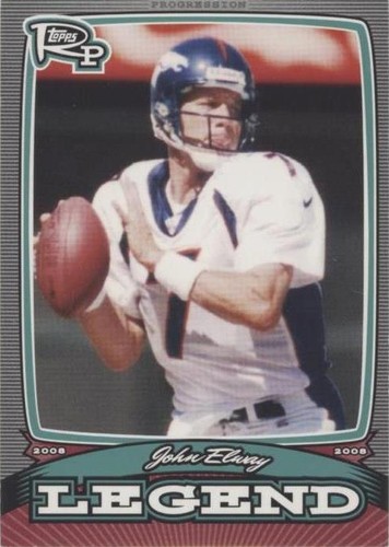 2008 Topps Rookie Progression John Elway #PL-JE