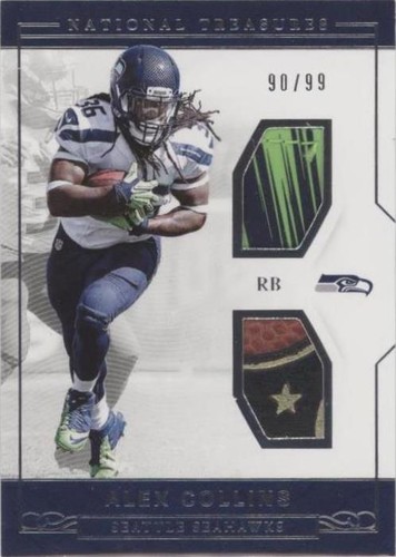 2016 Panini National Treasures Alex Collins #8
