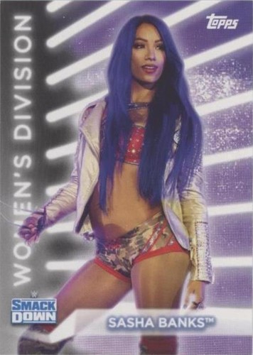 2021 Topps WWE Women's Division - Sasha Banks #R-23