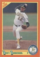 1990 Score Rookie & Traded - Scott Sanderson #61T