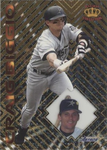 1997 Pacific Crown Collection Prism - Craig Biggio #108