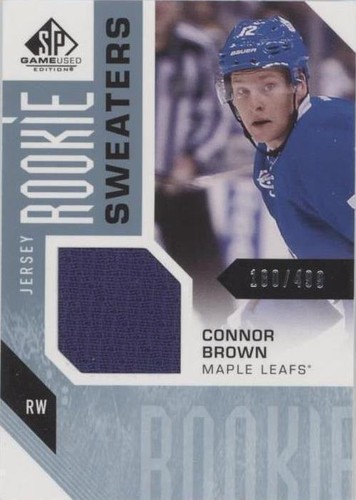 2016-17 SP Game Used - Connor Brown #RS-CB