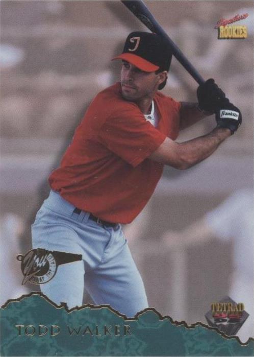 1995 Signature Rookies Tetrad - Todd Walker #45