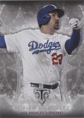 2015 Topps Triple Threads - Adrian Gonzalez #78