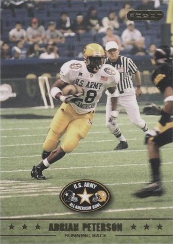 2009 Razor U.S. Army All-American Bowl Adrian Peterson #52