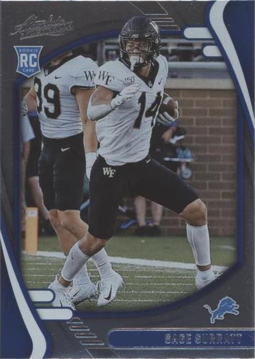 2021 Panini Absolute Sage Surratt #196